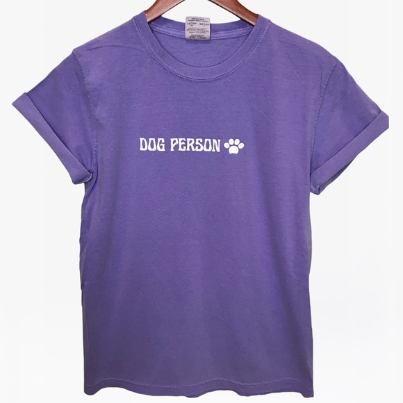 DOG PERSON Unisex Adult 100% Cotton Crewneck T-Shirts - Various - Picture 11 of 16